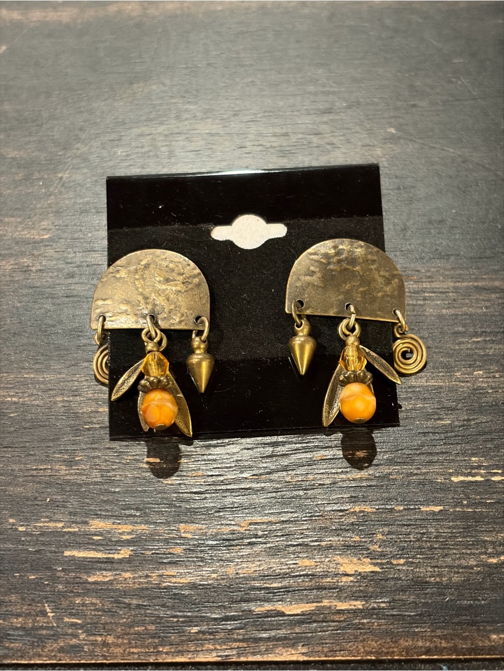 Brutalist Dangle Earrings